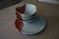 matching plates and bowls